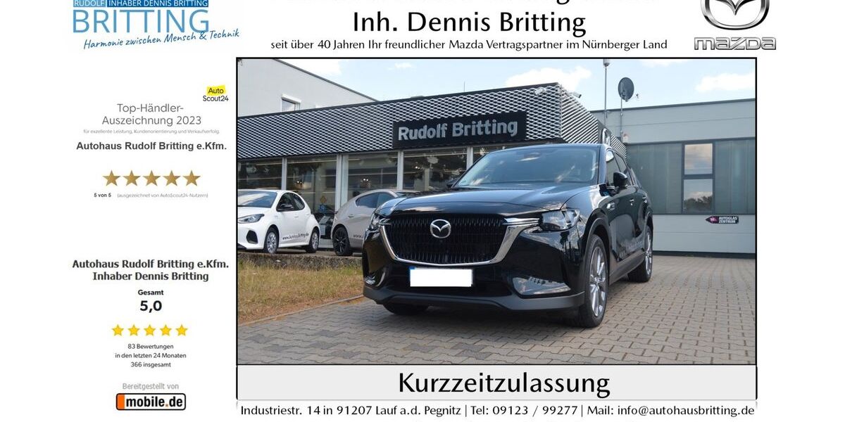Mazda CX-60 7.000 km 48.390 &euro; Lauf 91207