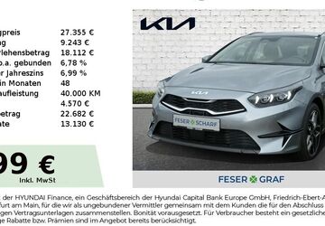 Kia ceed / Ceed 5.900 km 27.355 &euro; Roth 91154