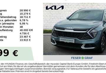 Kia Sportage 20.604 km 28.990 &euro; Roth 91154