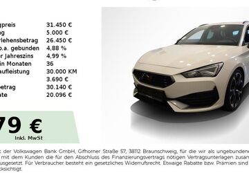 Cupra Leon 28.750 km 31.450 &euro; Lauf an der Pegnitz 91207