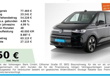 VW T7 Multivan 1.250 km 77.469 &euro; Nürnberg 90441