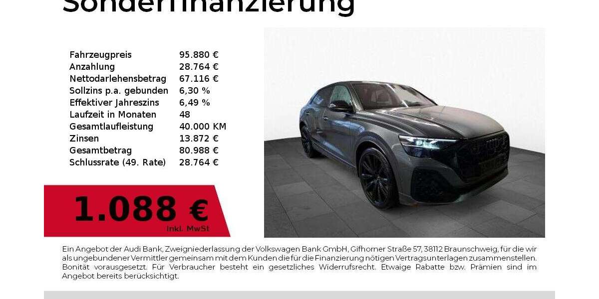 Audi SQ8 24.500 km 95.880 &euro; Nürnberg 90411