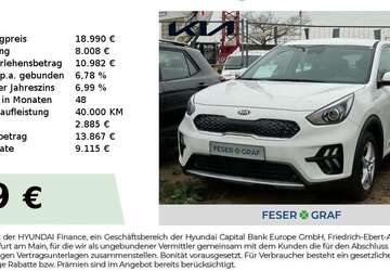 Kia Niro 83.726 km 18.990 &euro; Schwabach 91126