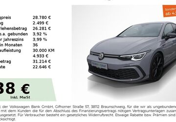 VW Golf 33.497 km 28.590 &euro; Fürth 90763