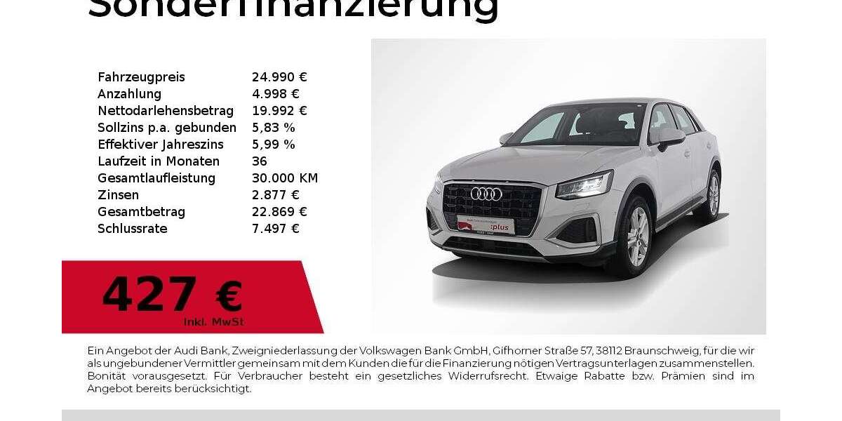 Audi Q2 79.999 km 24.990 &euro; Nürnberg 90441