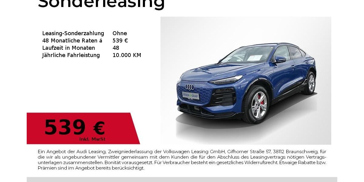 Audi Q6 e-tron 16.150 km 55.640 &euro; Erlangen 91058