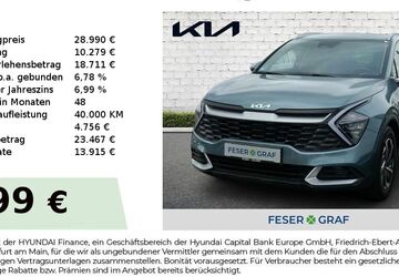 Kia Sportage 20.604 km 28.450 &euro; Roth 91154