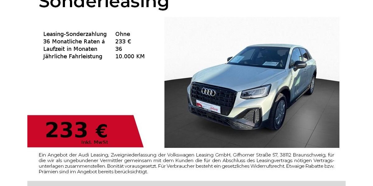 Audi Q2 7.190 km 31.890 &euro; Schwabach 91126
