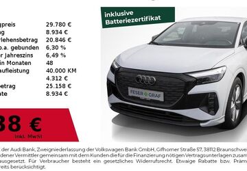 Audi Q4 e-tron 55.990 km 28.910 &euro; Nürnberg 90411