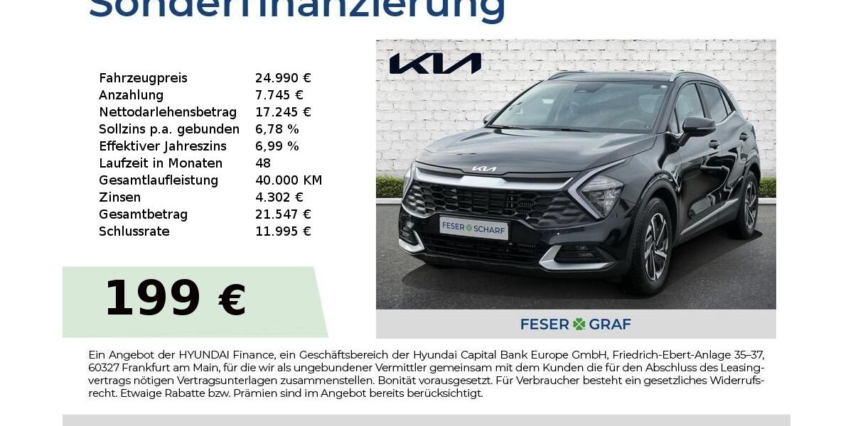 Kia Sportage 53.410 km 24.850 &euro; Roth 91154