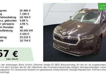 Skoda Karoq 9.550 km 32.940 &euro; Nürnberg 90441