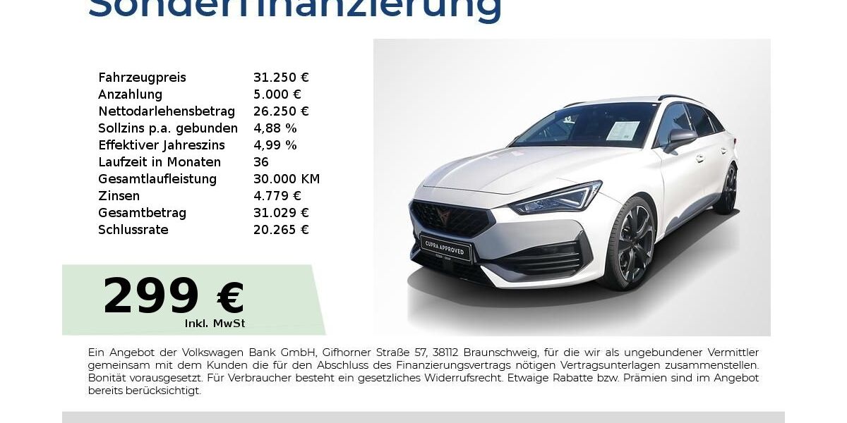 Cupra Leon 32.750 km 31.250 &euro; Lauf an der Pegnitz 91207