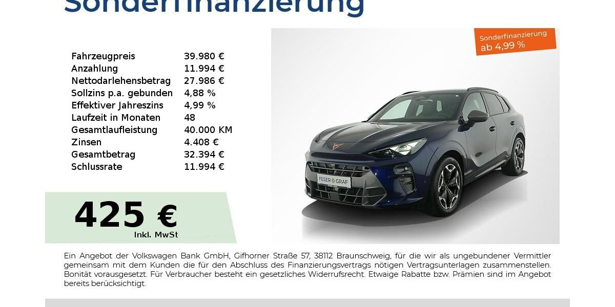 Cupra Terramar 8.750 km 39.980 &euro; Nürnberg 90441