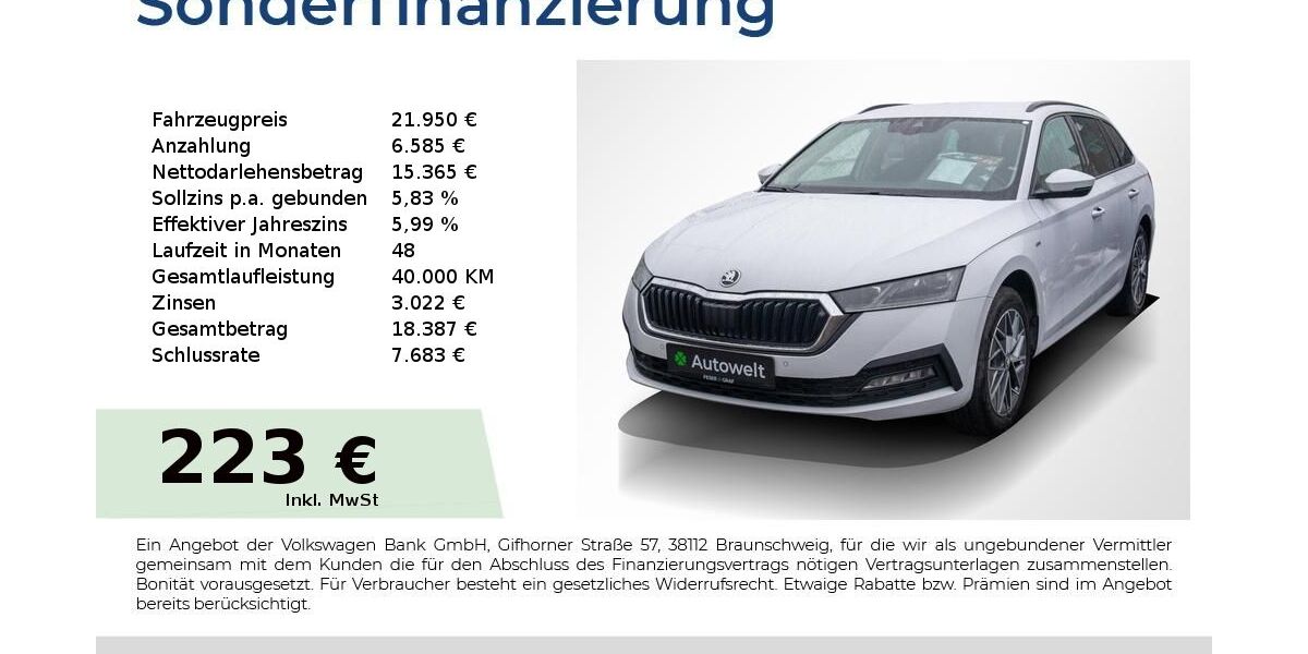 Skoda Octavia 83.750 km 21.950 &euro; Nürnberg 90431