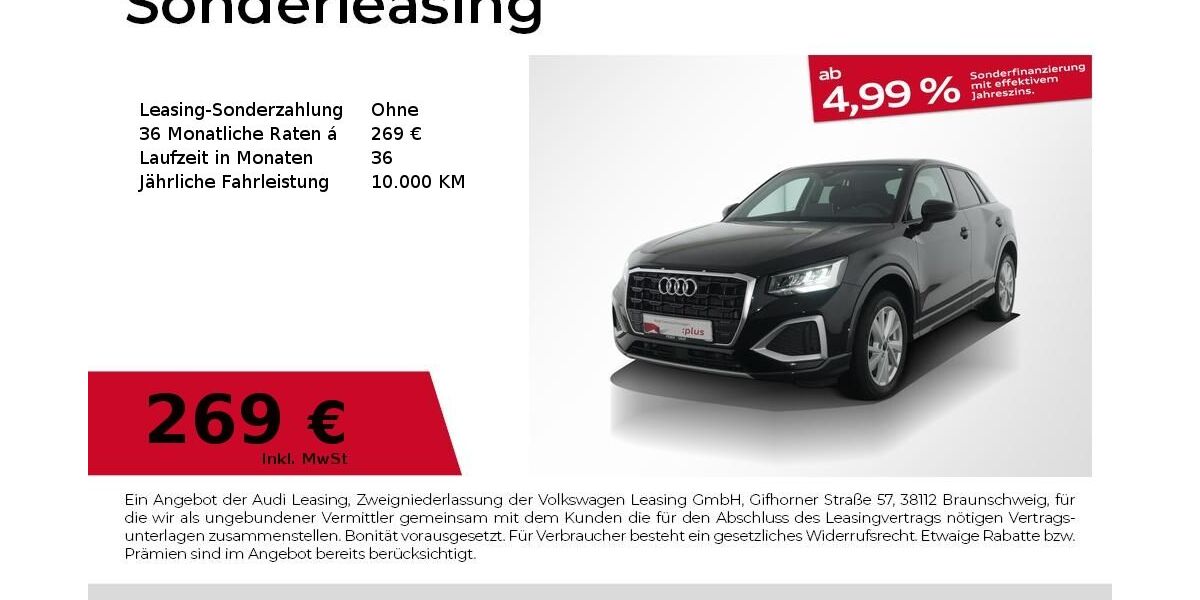 Audi Q2 27.545 km 30.940 &euro; Nürnberg 90441