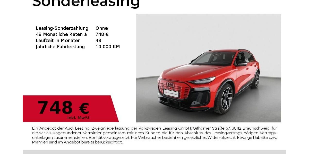 Audi SQ6 e-tron 15.405 km 77.444 &euro; Nürnberg 90411