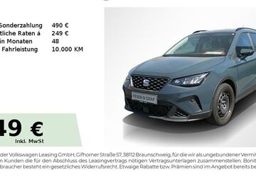 Seat Arona 8.150 km 22.450 &euro; Lauf an der Pegnitz 91207
