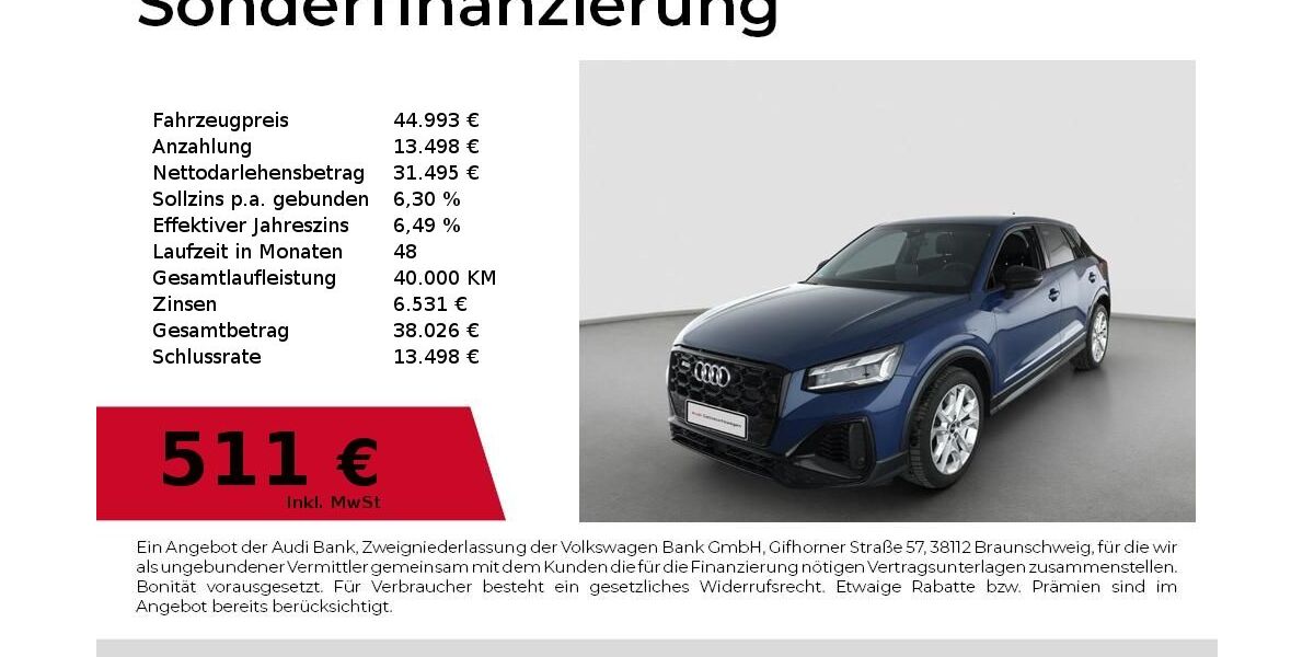 Audi SQ2 8.100 km 43.880 &euro; Nürnberg 90411