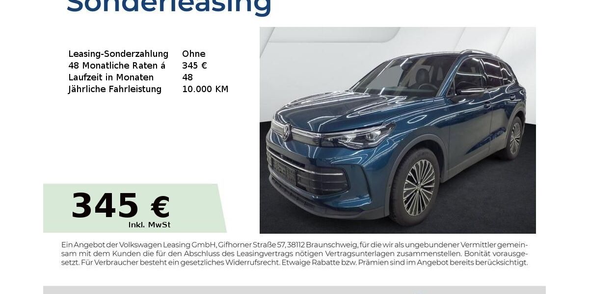 VW Tiguan 24.562 km 33.664 &euro; Nürnberg 90411