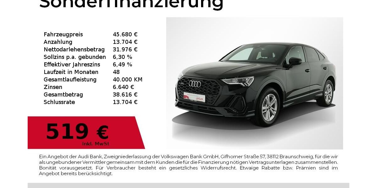 Audi Q3 13.800 km 43.680 &euro; Nürnberg 90411