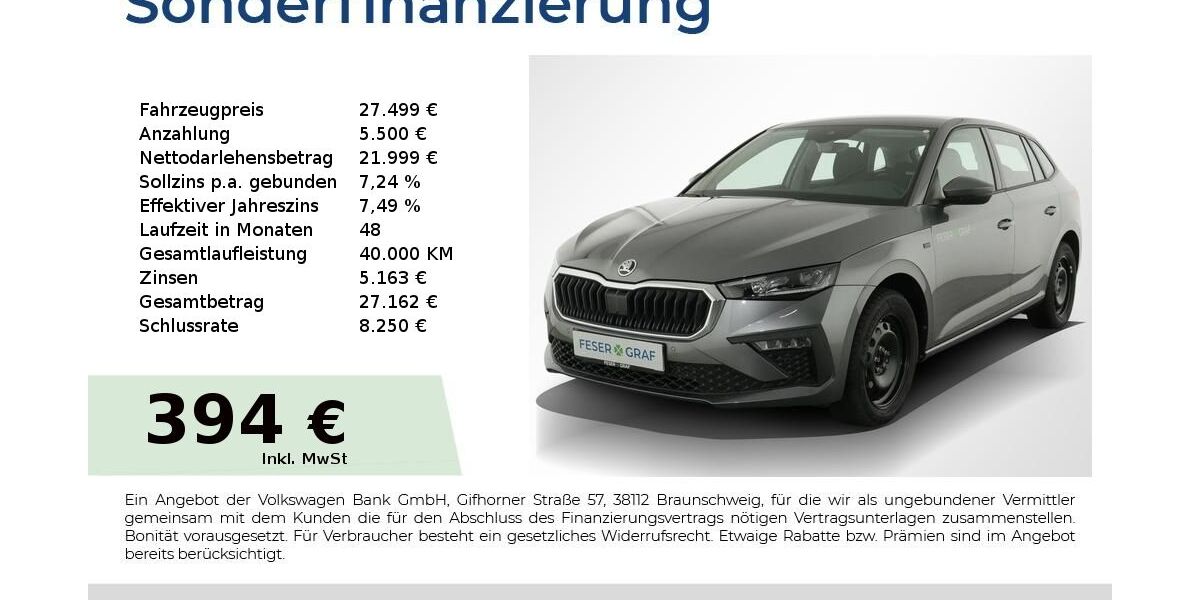 Skoda Scala 9.900 km 27.440 &euro; Nürnberg 90441