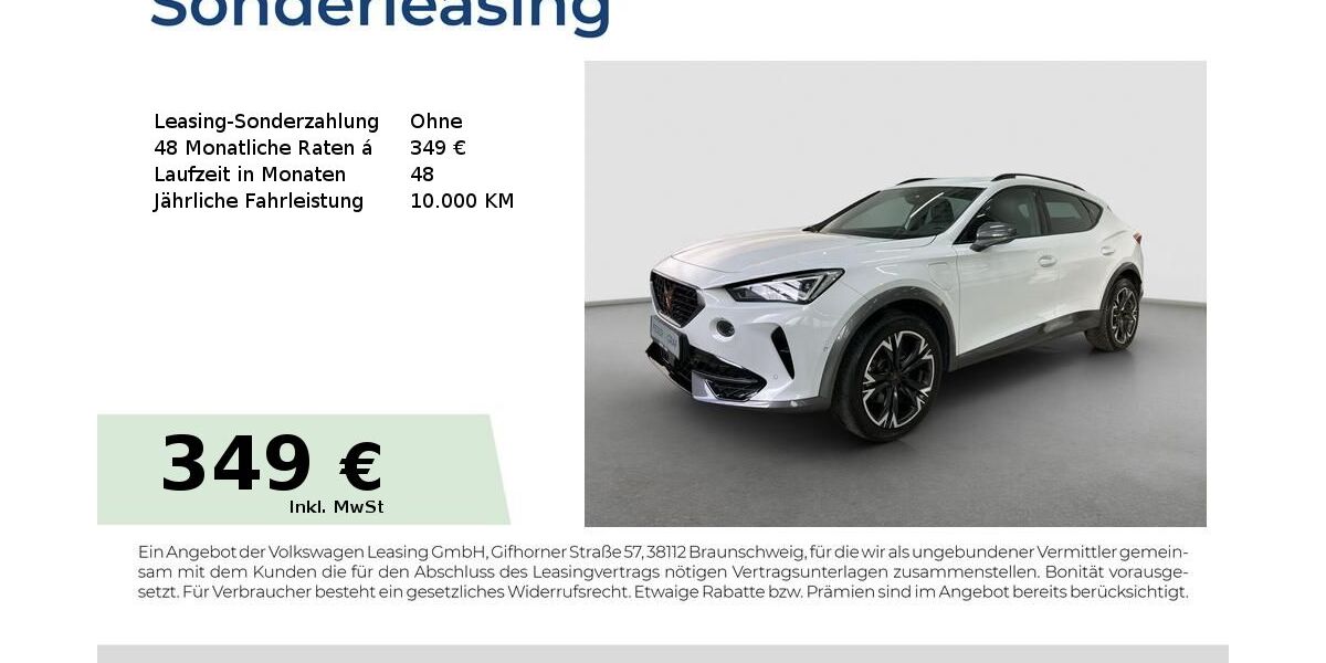 Cupra Formentor 43.800 km 26.780 &euro; Fürth 90763