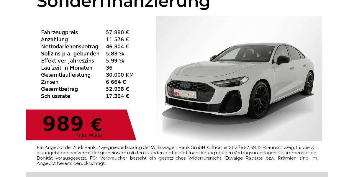 Audi A5 8.400 km 57.880 &euro; Nürnberg 90441