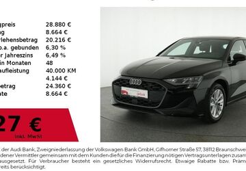 Audi A3 8.100 km 28.880 &euro; Nürnberg 90411