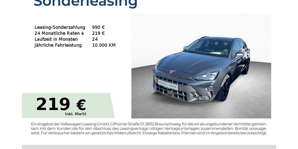 Cupra Leon 26.250 km 30.950 &euro; Schwabach 91126