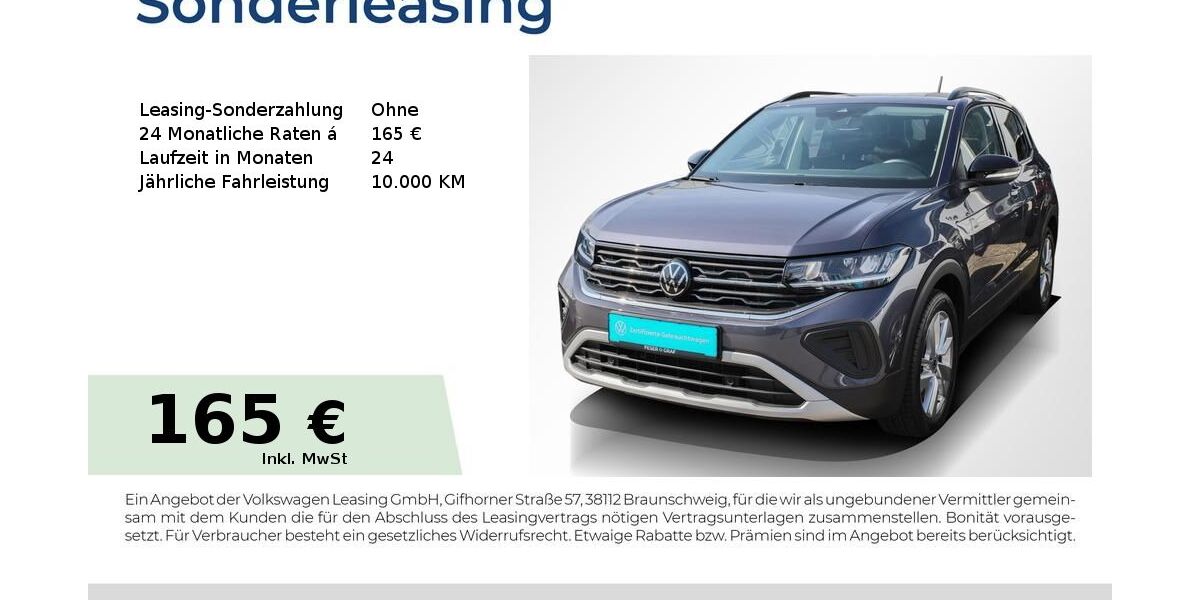 VW T-Cross 23.350 km 19.640 &euro; Forchheim 91301
