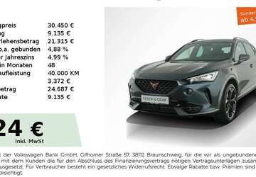 Cupra Formentor 28.450 km 29.880 &euro; Nürnberg 90441