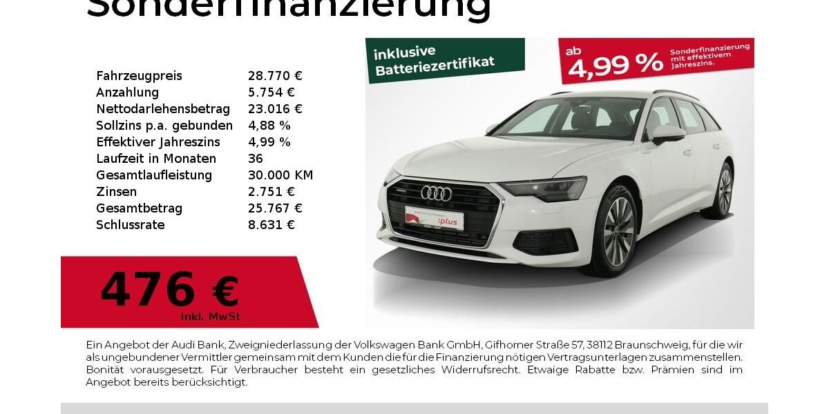 Audi A6 112.200 km 28.770 &euro; Nürnberg 90441