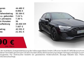 Audi A3 4.900 km 44.480 &euro; Fürth 90763