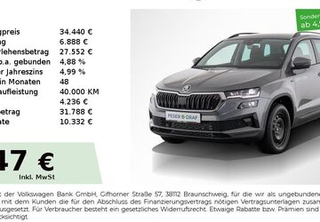 Skoda Karoq 9.900 km 34.440 &euro; Nürnberg 90441