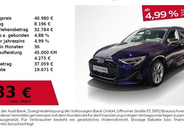 Audi A3 4.900 km 40.980 &euro; Fürth 90763