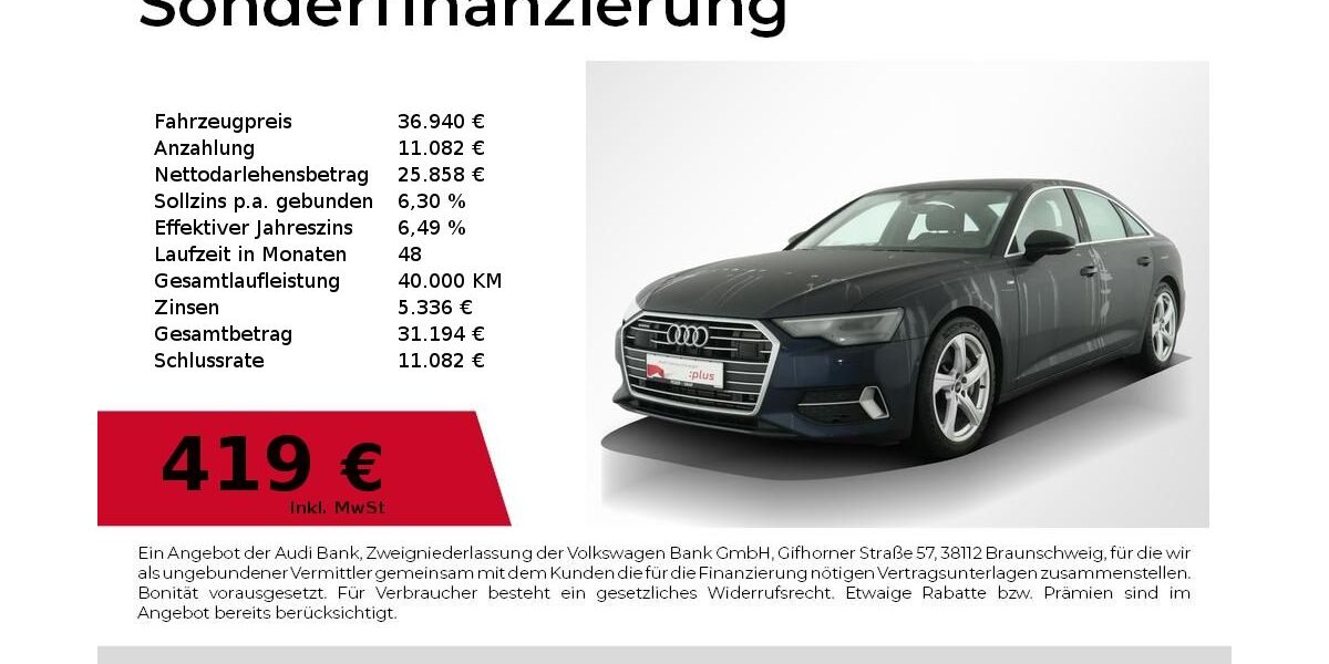 Audi A6 50.600 km 34.940 &euro; Nürnberg 90411