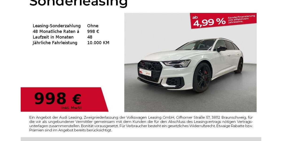 Audi S6 6.500 km 94.980 &euro; Fürth 90763