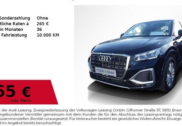 Audi Q2 4.281 km 26.060 &euro; Erlangen 91058