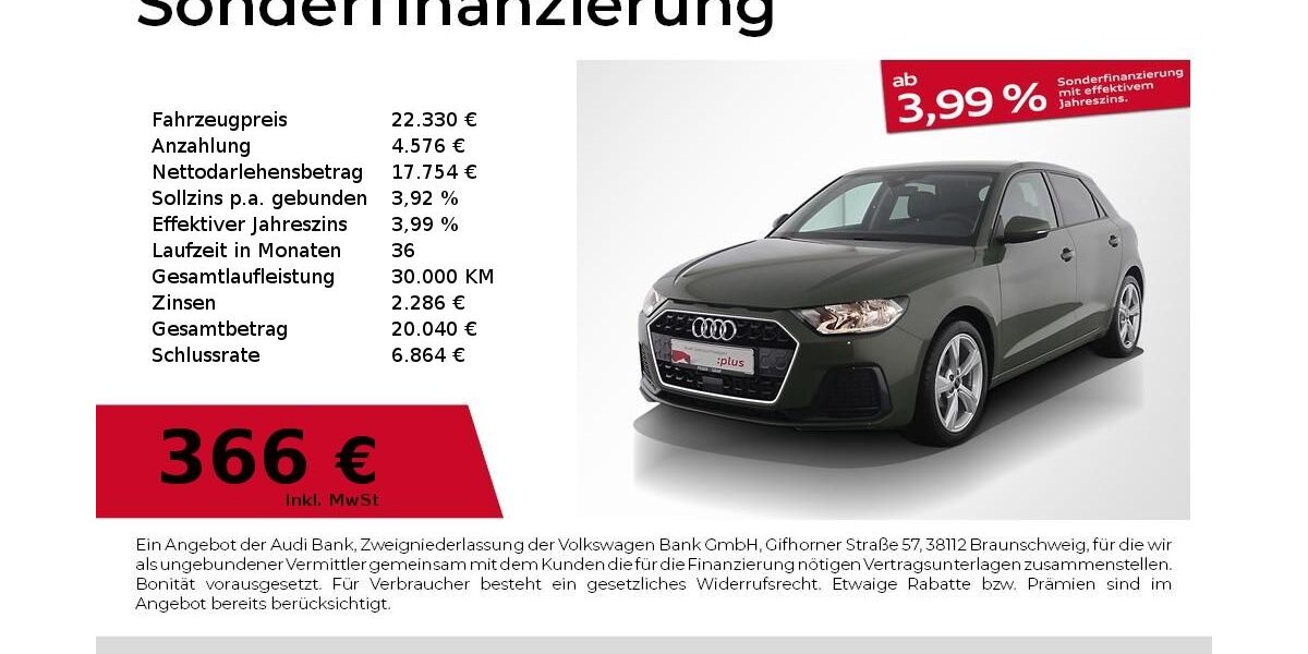 Audi A1 3.864 km 21.740 &euro; Nürnberg 90441