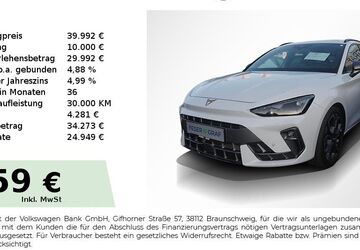 Cupra Leon 17.500 km 37.604 &euro; Lauf an der Pegnitz 91207