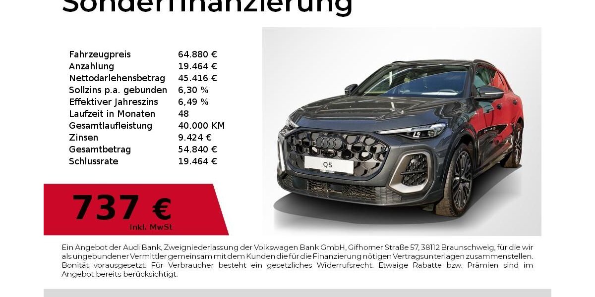 Audi Q5 3.500 km 64.880 &euro; Nürnberg 90411