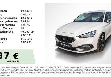 Seat Leon 102.750 km 19.440 &euro; Nürnberg 90431