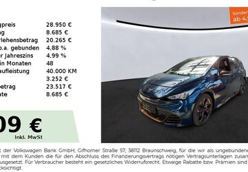Cupra Born 6.950 km 28.950 &euro; Nürnberg 90441