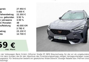 Cupra Formentor 36.200 km 27.950 &euro; Schwabach 91126