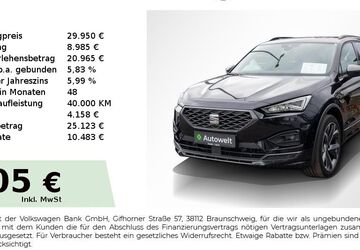 Seat Tarraco 103.950 km 29.950 &euro; Nürnberg 90431