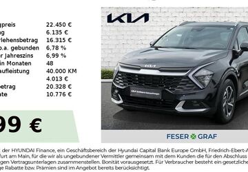 Kia Sportage 41.500 km 22.450 &euro; Roth 91154