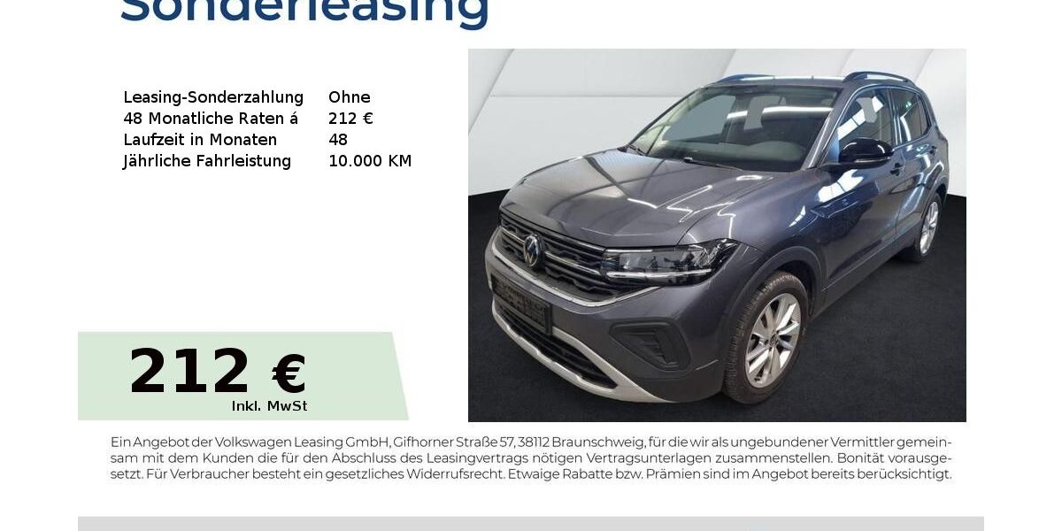 VW T-Cross 9.154 km 21.303 &euro; Nürnberg 90411