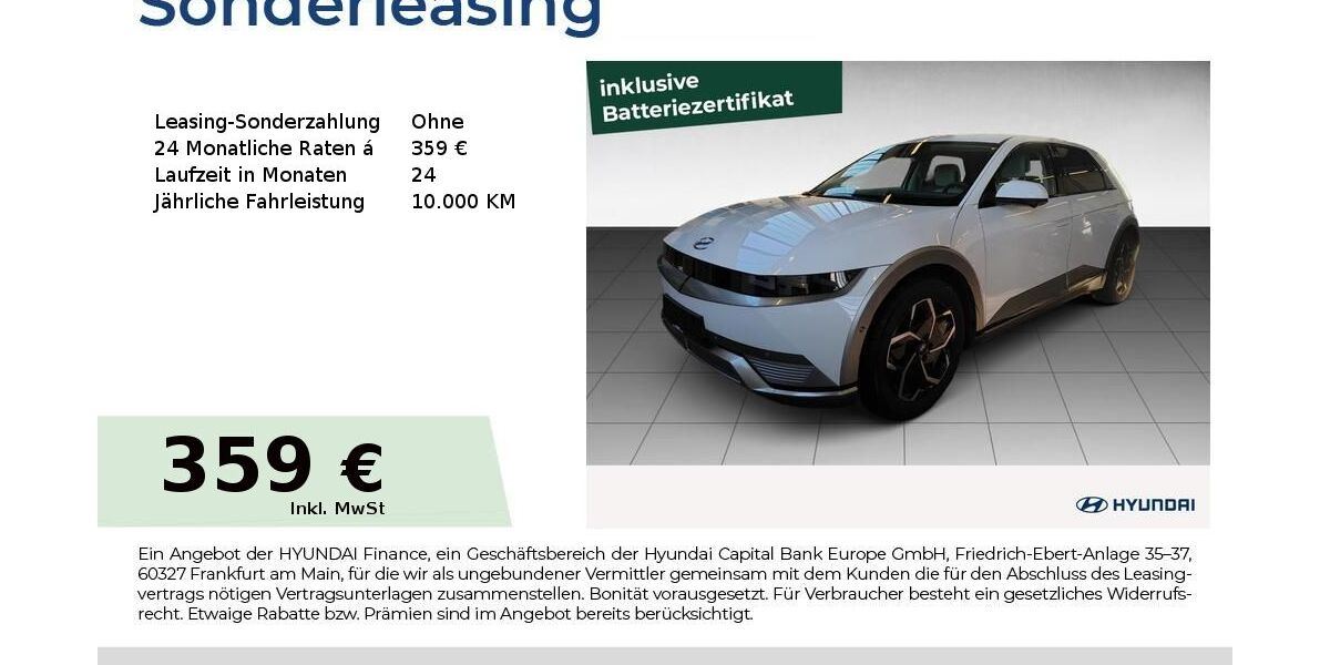 Hyundai IONIQ 5 28.228 km 32.490 &euro; Fürth 90763