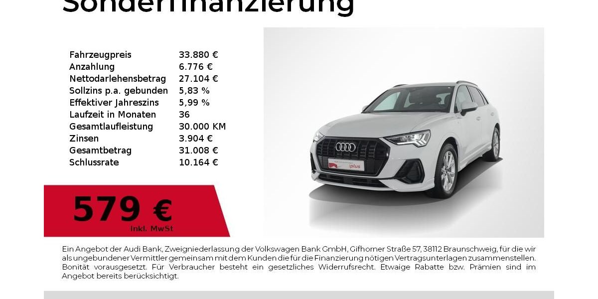 Audi Q3 28.391 km 33.880 &euro; Nürnberg 90441