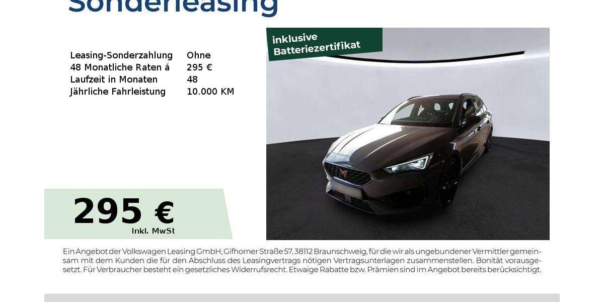 Cupra Leon 26.400 km 26.980 &euro; Fürth 90763